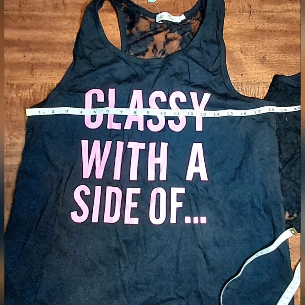 Classy with a side of sassy Mommy and Me Tank Tops-NWT - Picture 7 of 10